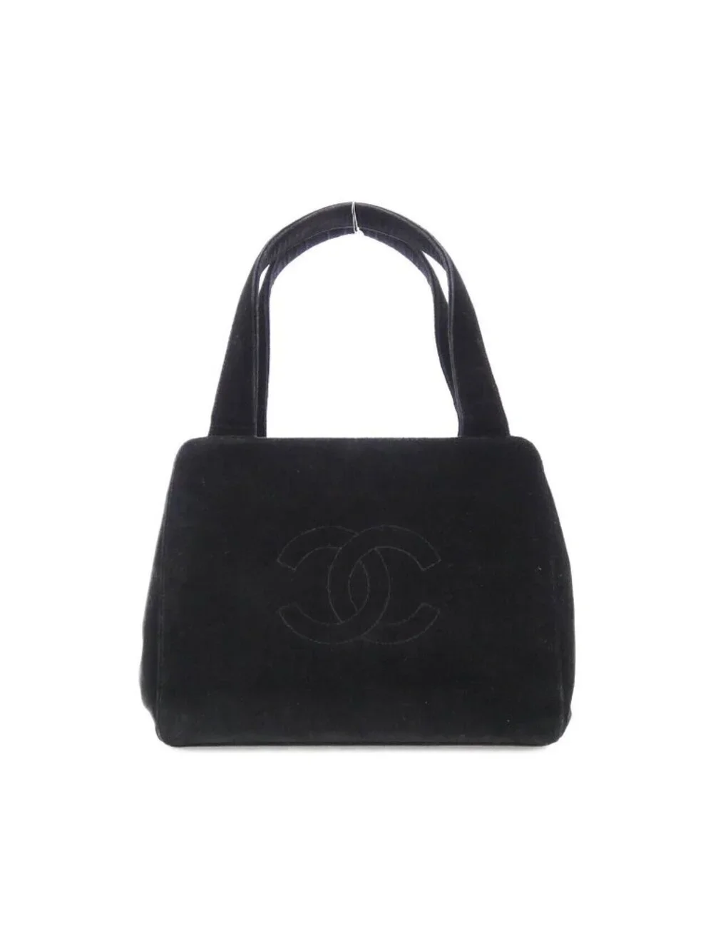 Chanel Vintage Bag Handbag Black